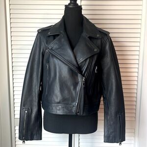 AllSaints Ayra Biker Leather Jacket